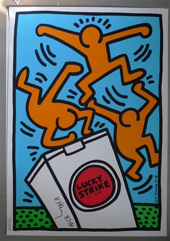 lucky-strike-poster-by-keith-haring-on-artnet