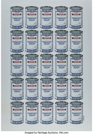 Tesco Value Cream of Tomato Soup by Banksy on artnet Tesco Value Cream of Tomato Soup by Banksy on artnet