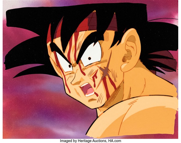 Episode of Bardock drawn in the classic Dragon Ball Z art style.  #SonGokuKakarot