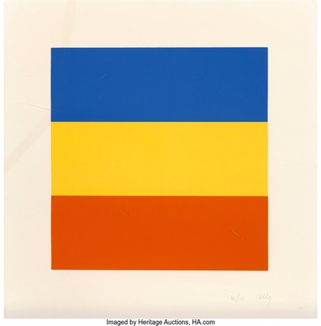 BlueRedYellow By Ellsworth Kelly On Artnet Yellow