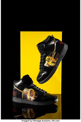 dunk high sb iron maiden