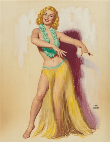 Marilyn Monroe, Brown Bigelow calendar pin-up, February 1960 by Earl Steffa  Moran on artnet