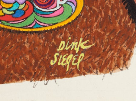 Yoga, Playboy magazine interior illustration by Dink Siegel on artnet