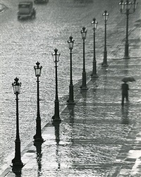 Place Gambetta, Paris by André Kertész