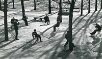 After school in the Tuileries, Paris