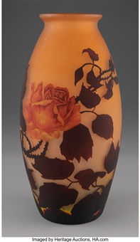 Muller Freres Luneville フラワーベース アンティーク Muller Frères (Co.) | Artnet