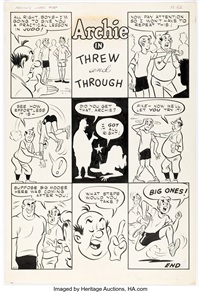 Revista de chistes de Tom 
Moore Archie n.° 36..., 1958 | imagen Artnet