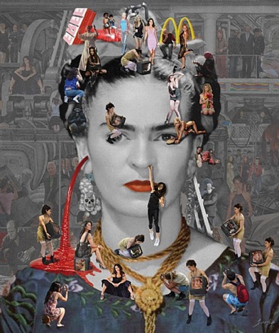 Image result for frida kahlo self portrait