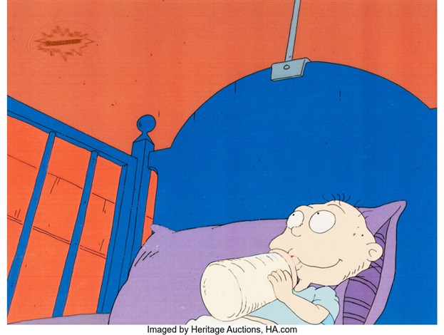 Rugrats Weaning Tommy Tommy Pickles Production Cel Nickelodeon, 1991 ...
