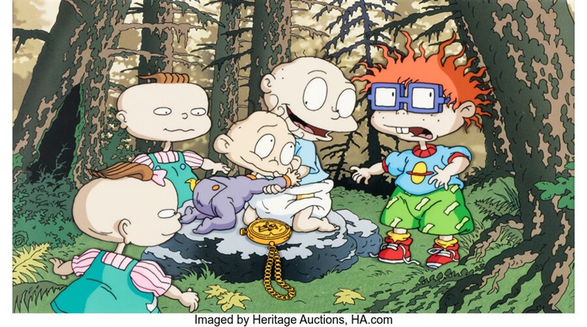 The Rugrats Movie RARE Tommy Pickles, Dil Pickles, Chuckie Finster, and ...