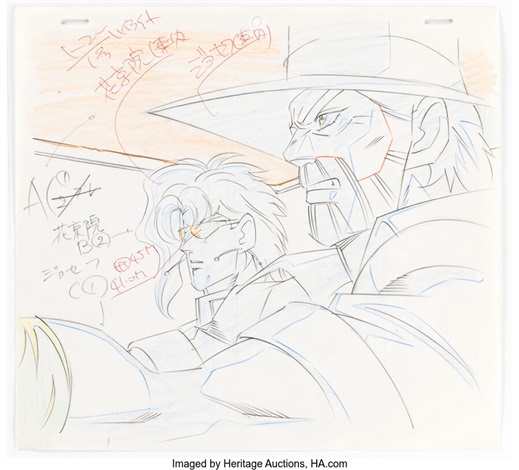Jojos Bizarre Adventure Joseph Joestar and Kakyoin Animation