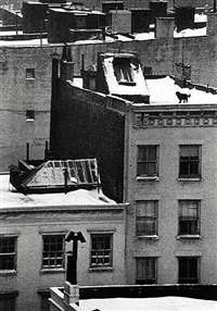 Untitled (Rooftops, Washington Square) by André Kertész