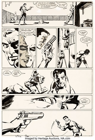 Frank Miller and Klaus Janson Daredevil 184 Page 19 Original