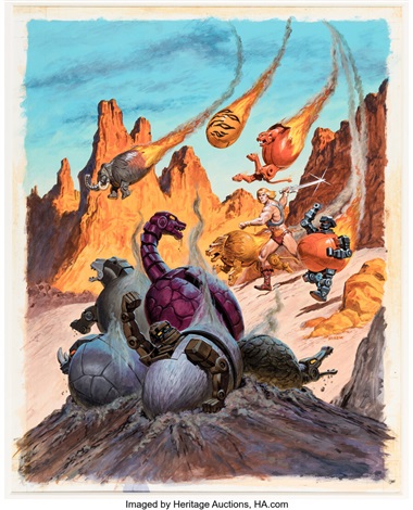 Earl Norem He-Man and the Masters of the Universe Magazine 7 Summer ...