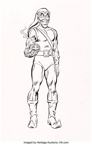 John Romita Sr. and Joe Rubinstein Official Handbook of the Marvel Universe  13 Book of the Dead Green Goblin Il by John Romita Sr. and Joe Rubinstein  on artnet