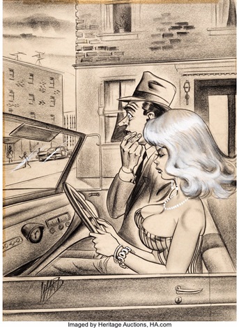 Bill Ward Comedy April-1959 Single Panel Gag Cartoon Illustration Original  Art Humorama, 1959 by Bill Ward on artnet