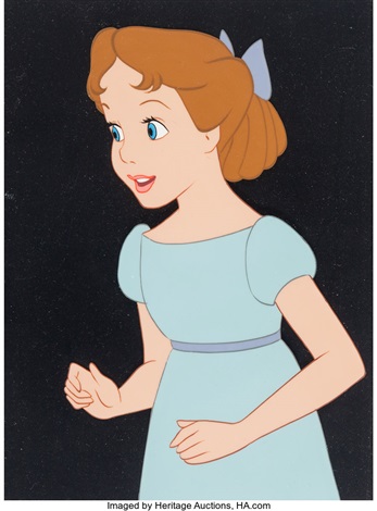 Peter Pan Wendy Darling Production Cel Walt Disney, 1953 by Walt Disney  Studios on artnet